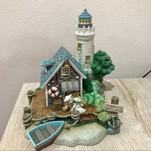 Cherished Teddies - Teddy's Boat Shop Sculpture